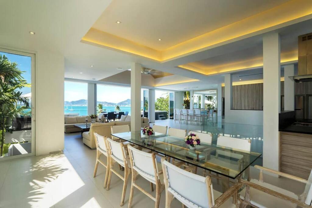 Villa Nirvana - Beachfront Tropical Chic 4Br Haven In Cape Panwa, Phuket Ban Makham Exterior foto