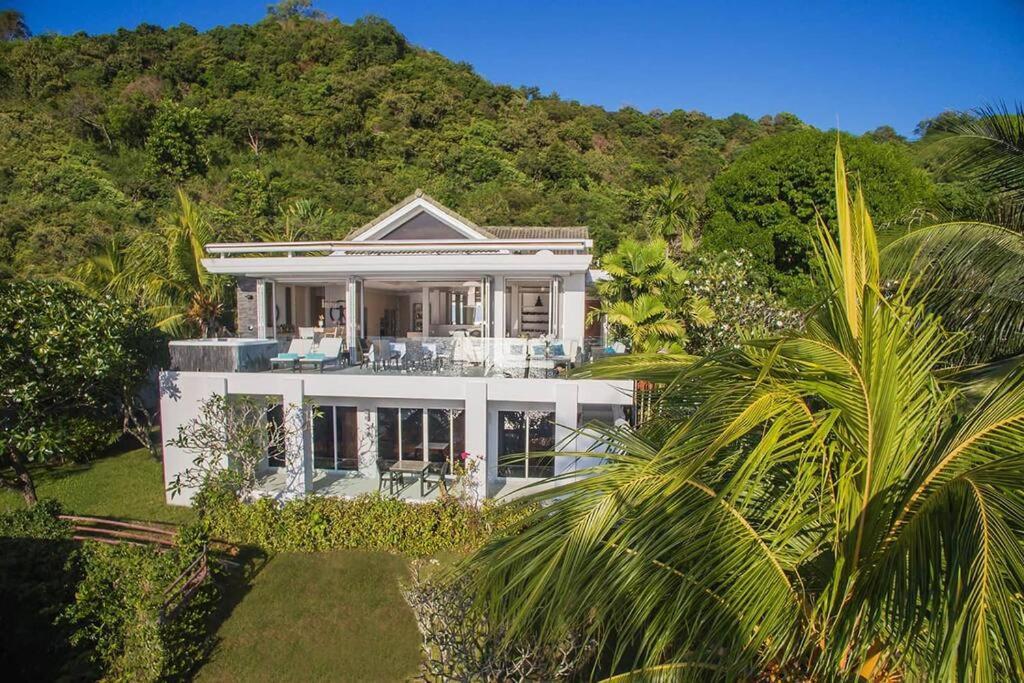 Villa Nirvana - Beachfront Tropical Chic 4Br Haven In Cape Panwa, Phuket Ban Makham Exterior foto