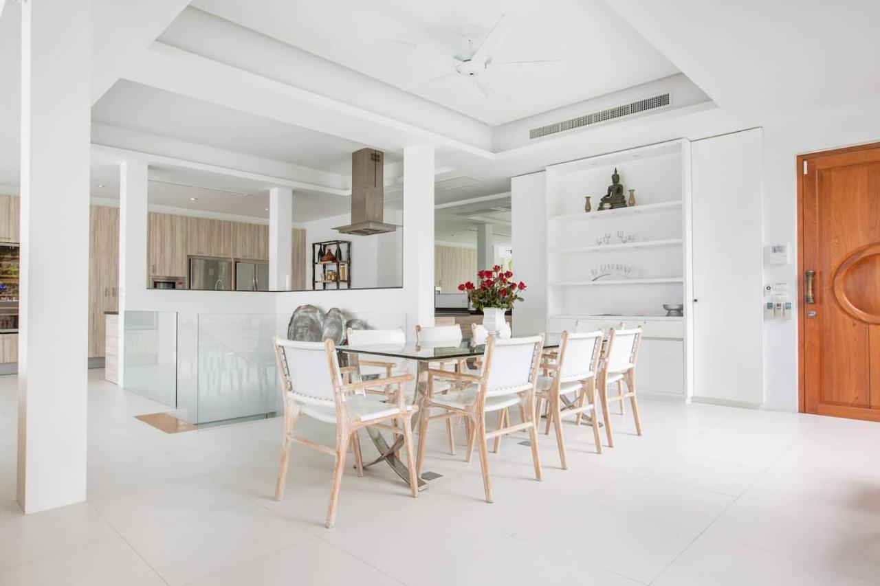 Villa Nirvana - Beachfront Tropical Chic 4Br Haven In Cape Panwa, Phuket Ban Makham Exterior foto